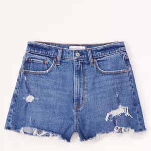 Abercrombie Curve Love Mom Shorts